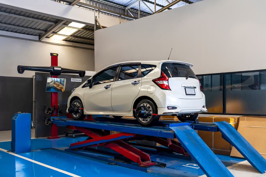 Alineación de dirección taller en Vilalba