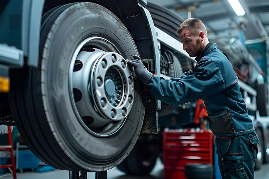 Asistencia neumáticos camiones en Guitiriz y As Pontes